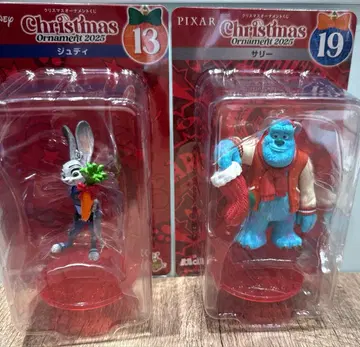 2025 디즈니 크리스마스 오너먼트 HAPPY 복권 주디 & 닉