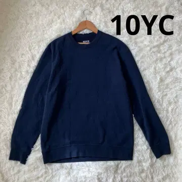 10YC 맨투맨 네이비 XL
