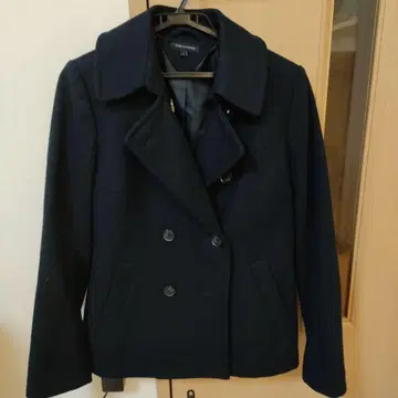 TOMMY HILFIGER 네이비 피 코트 S