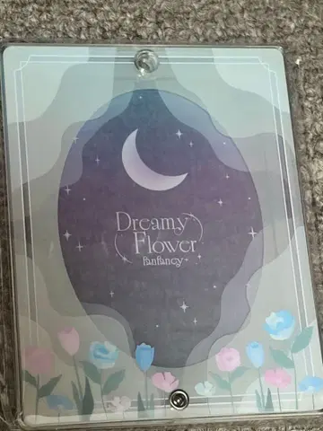 fanfancy+ AGF 화이트 아크릴 프레임 드리미 플라워