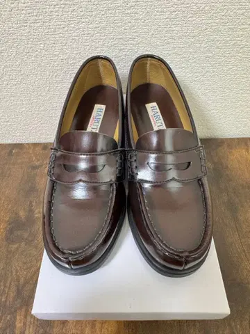 [새상품급] HARUTA 다크 브라운 로퍼 23cm