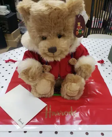 HARRODS 2007 크리스마스 테디베어 '벤자민'