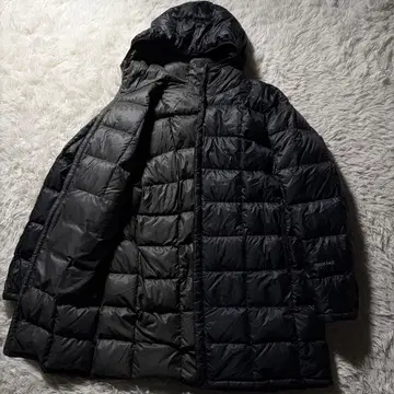 [ 새상품급 ] 몽벨 U.L 다운 코트 자켓 트래블 후드 블랙 L