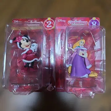 디즈니 크리스마스 오너먼트 피규어 세트 2024