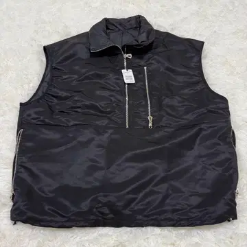 [ 미사용 택 포함 ] ITTI lui's 콜라보 별주 퍼 베스트 블랙