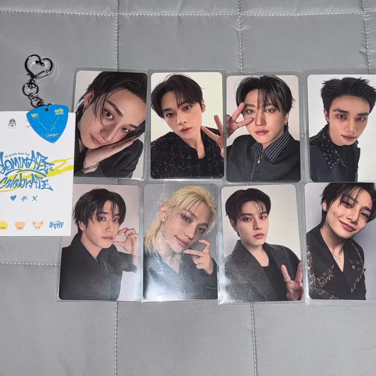 Stray Kids Celebrate First Concert Poca Keyring wts bulk Changbin