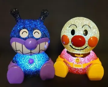 빛나는 호빵맨과 세균맨 피규어 세트