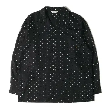 CALEE 레이온 셔츠 black L