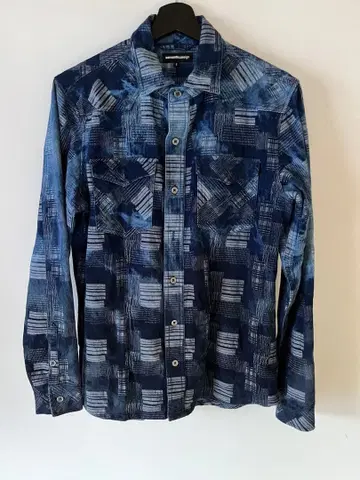 블루 데님 셔츠