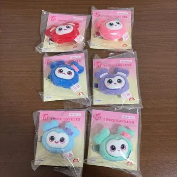 선착순 GIGO 한정판 TWICE 봉제 인형 헤어핀