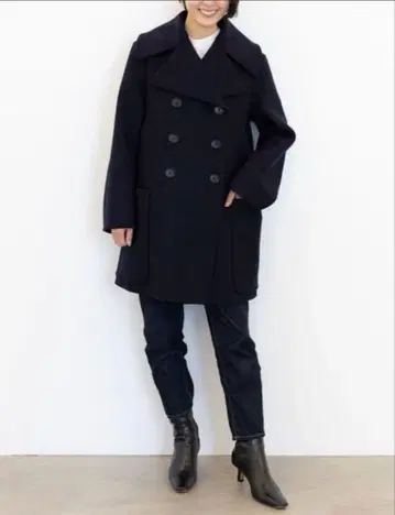 유니클로 J 울 P코트 사이즈 M