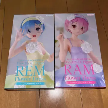 렘 라무 플라워 드레스 피규어 세트