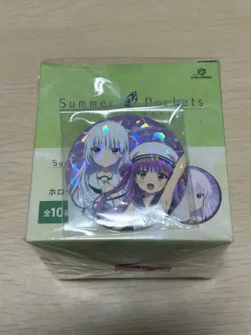 summer pockets 홀로그램 캔뱃지 1상자