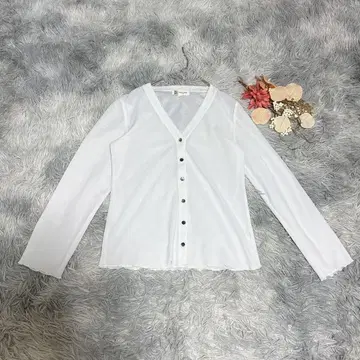 MICHEL KLEIN 미셸 클랑 ( M ) 긴팔 가디건 V넥