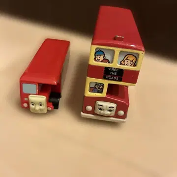 토마스 시리즈 발지 버스 빨간색