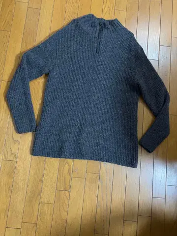 잭 울프스킨 영국제 하프 지퍼 하이넥 스웨터