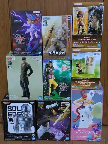 미개봉 새상품 프라이스 피규어 9개 묶음 판매 원피스 유유백서 DB