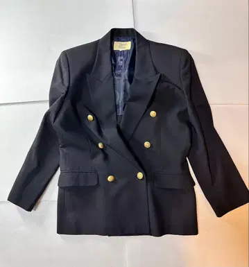 [ KEITH ] 네이비 컬러 블레이저 네이비 블레이저 키이스 골드 버튼