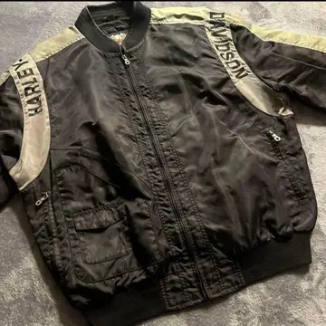 Harley-Davidson 나일론 자켓 블랙/그레이