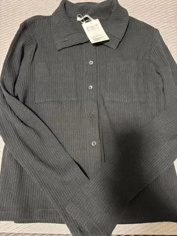 BEAUTY&YOUTH 코튼 리브 하이넥 가디건 워셔블 블랙