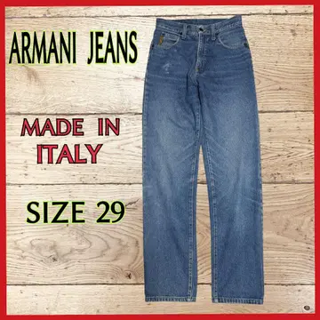 [레어] ARMANI JEANS 데님 팬츠 이탈리아제 사이즈 29 블루