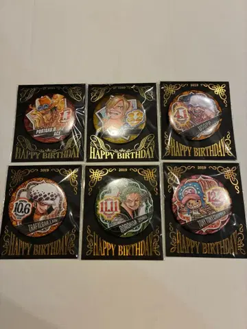 원피스 벌스데이 캔뱃지 2019 2020