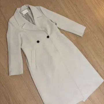 PUBLIC TOKYO 체스터 코트 롱 코트 베이지