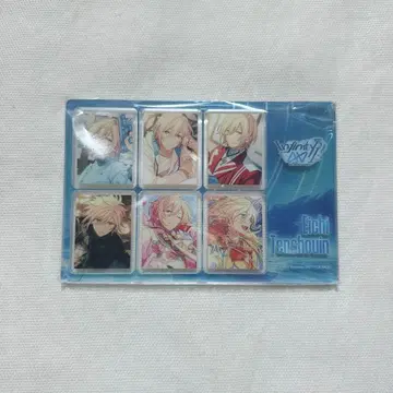 앙스타 한국 중국 4주년 기념품 에이치 아크릴 블록