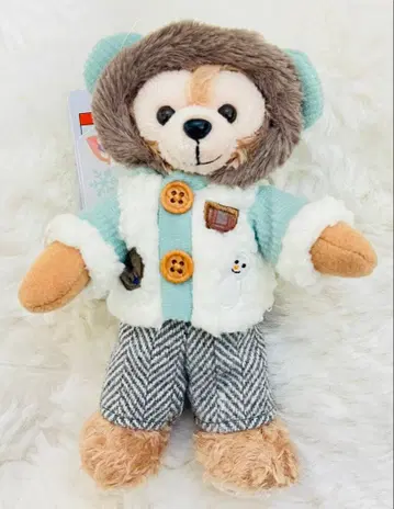 [ 더피 시크릿 오브 스노우이 데이 더피 인형 배지 ]