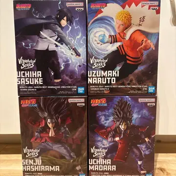 NARUTO 피규어 4개 세트