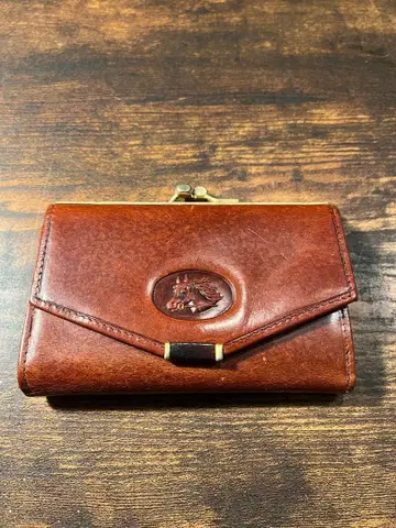 새상품급 LETIERCE 여성용 천연 가죽 지갑 빈티지