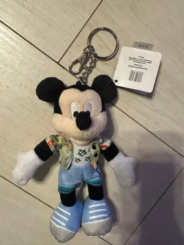 아울라니 한정판 디즈니 미키 봉제 인형 키링