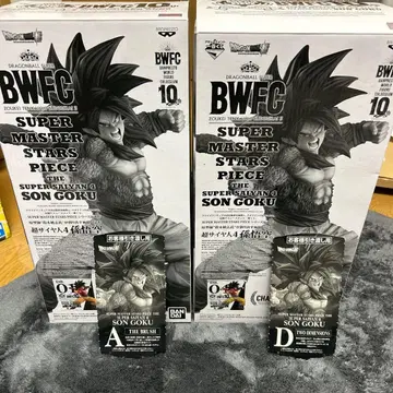 SMSP BWFC 초사이어인 4 손오공 피규어 01 A상 04 D상 세트