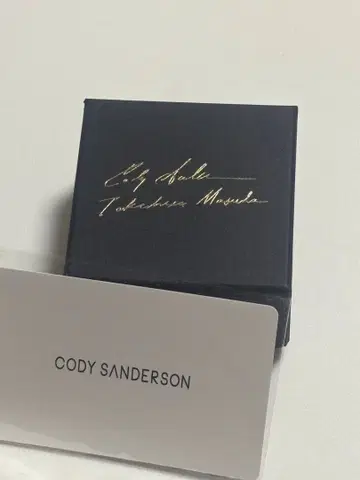 CODY SANDERSON 마스다 타카히사 이어커프 실버