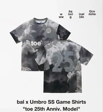 toe 25th Anniv. Model bal x umbro SS