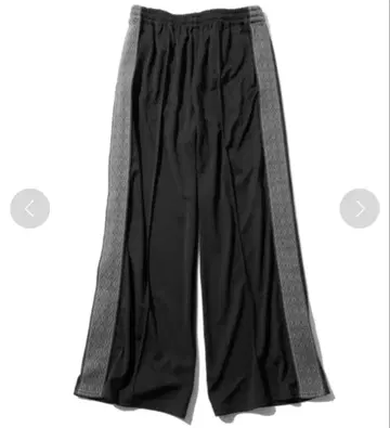 [ 익명 배송 ] HARE 테이프 라인 트랙 팬츠 블랙 S 사이즈