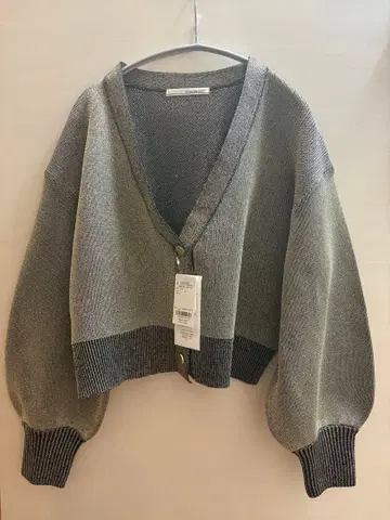 ELENCARE DUE 블랙 가디건 F 사이즈