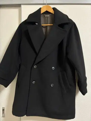 ADRER 비버 멜톤 오버 P코트