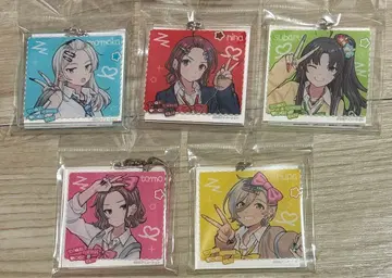 걸즈 밴드 클라이 헤이세이 갸루 스타일 신작 아크릴 키링 전종