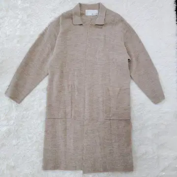 Whim Gazette 울 100% 롱 가디건