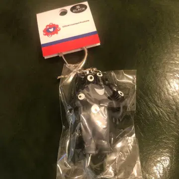 블랙 미야쿠 키링 PVC 미야쿠미야쿠 만박 새상품