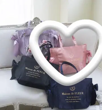 메종 드 플뢰르 이타백 이타백 토트백 핑크