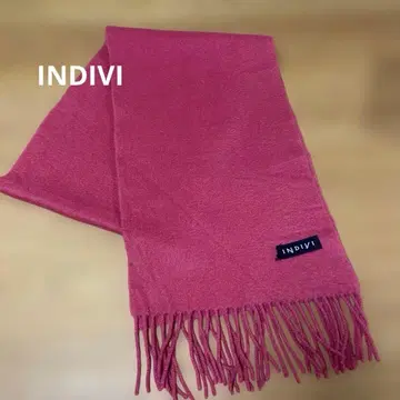 INDIVI 머플러 핑크