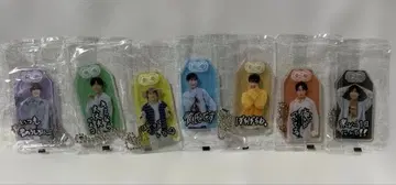 Snow Man 부적 키링