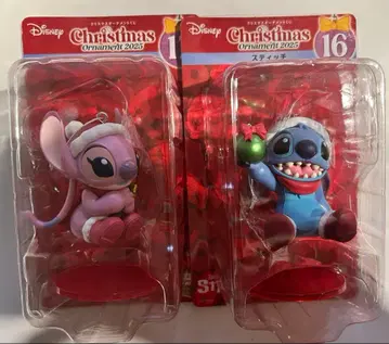 Disney 크리스마스 오너먼트 제일복권 스티치 엔젤