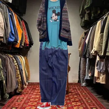 90s CEDAR CREST 퓨어 울 믹스 카우친 노르딕 XL