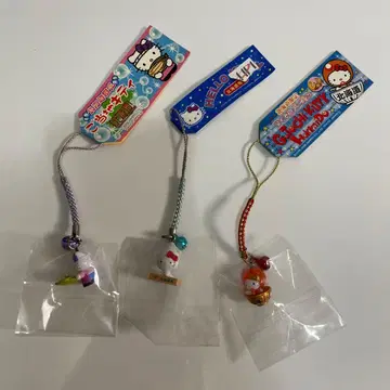 헬로키티 홋카이도 한정 족쇄 3개 세트