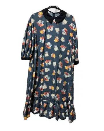 CandyStripper * 고양이빵 롱 원피스