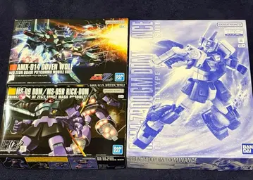 건담 프라모델 미조립 MG 짐 도미넌스 HG 도벤 울프, 돔