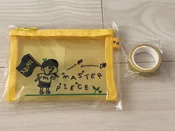 INI 기무라 마사야 메쉬 파우치 마스킹 테이프